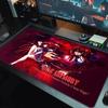 Rias Gremory Color Mouse Pad Large Gaming Table Cushion Non-slip Laptop Tablet Big Mousepad XXL Mat Mini PC Playmat With Lock edge