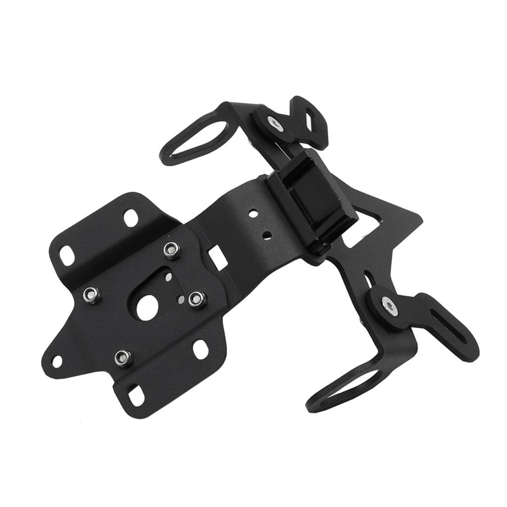 Compact & Reliable Motorcycle License Plate Holder Bracket with LED Waterproof Registration Brack Suitable for MT07