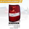 Precise For Ford F-150 2004-2008 F150 Tail Light Assembly Brake Rear Light Replacement 5L3Z-13405-CA, Without Bulb Parts , Right