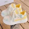 Summer women's shoes women's new breathable mesh shoes versatile niche bread shoes platform sports board shoes