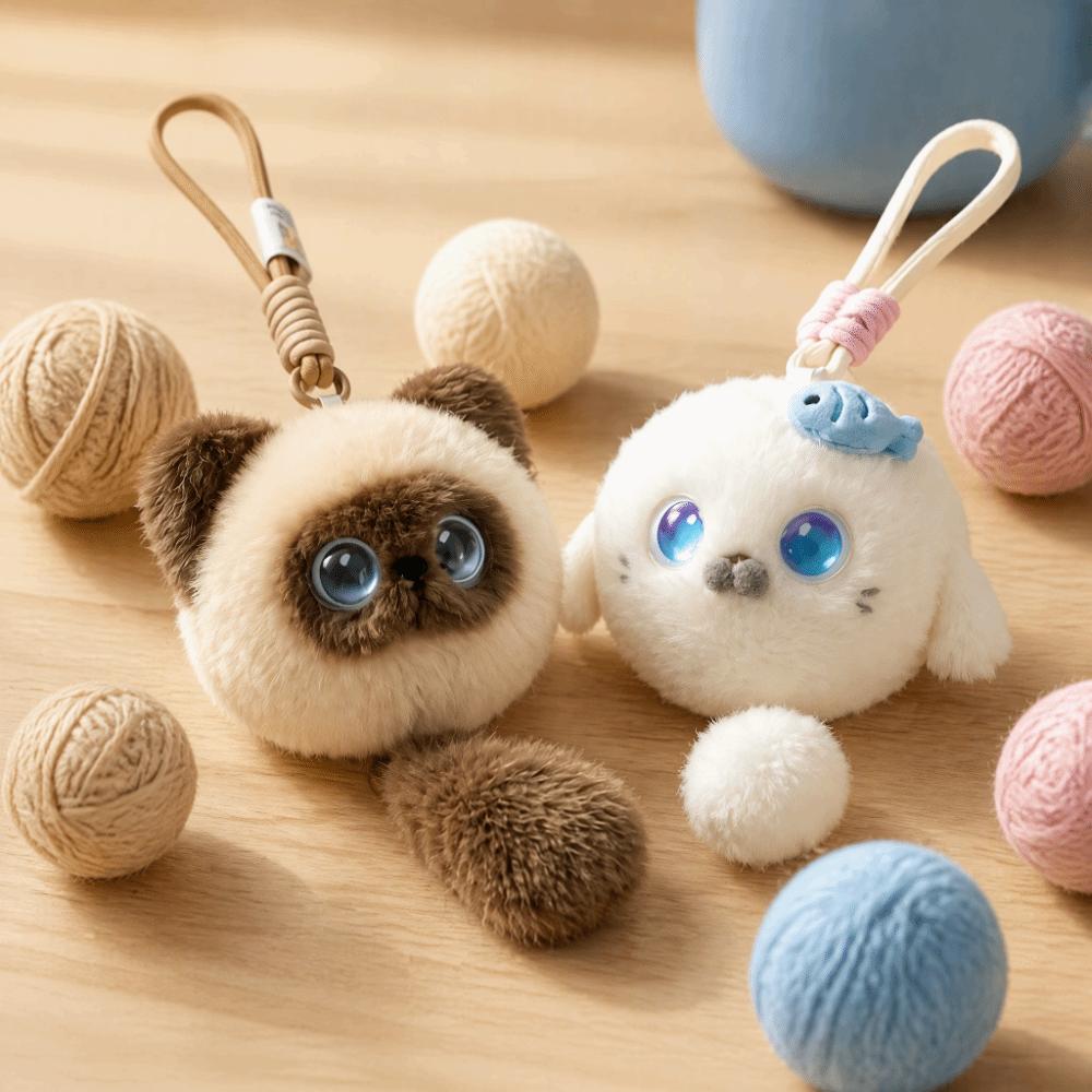 Intelligent Voice Communication AI Cat Plush Toy Cute Pet with A Healing Touch