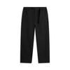 Sports Lifestyle Series Solid Color Mid-Rise Comfortable Breathable Versatile Straight Leg Casual Pants Men Bottoms Black AYKU739-2