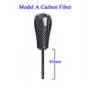 3 Colori Auto Auto Nero Fibra di Carbonio Pomello Leva Cambio Ricambio Per BMW 1 3 5 7 X3 X5 Z3 Z4 E81 E82 E85 E90 E91