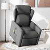 VidaXL Electric Massage Recliner Dark Grey Fabric 3303165