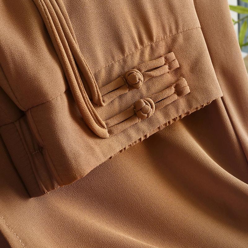 Elegant Summer Chiffon Wide Leg Pants Women Fashion Summer High Waist Pants Vintage Clothes