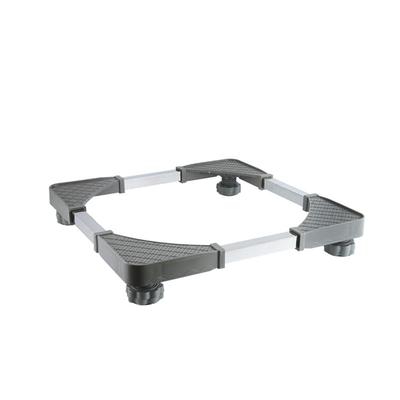 Washing Machine Stand Refrigerator Mobile Adjustable Base Stainless Steel with 4 Strong Feet Refrigerator Style