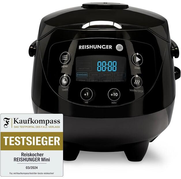 Rice Cooker Reishunger Digitaler Mini, Black (542-MDRK-B)
