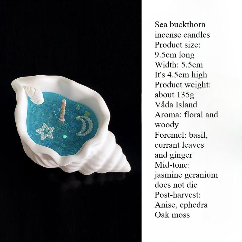 DIY Craft: Świeca zapachowa z muszlą konchy Morskiej Bryzy z kreatywną muszlą zapachową i gwiazdą, ręcznie robiona, dekoracje do domu, sypialni