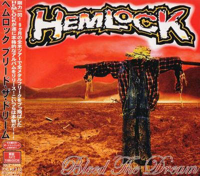 CD HEMLOCK - Bleed The Dream DDCZ1405 TKO Records 2007 Japan Rock Used