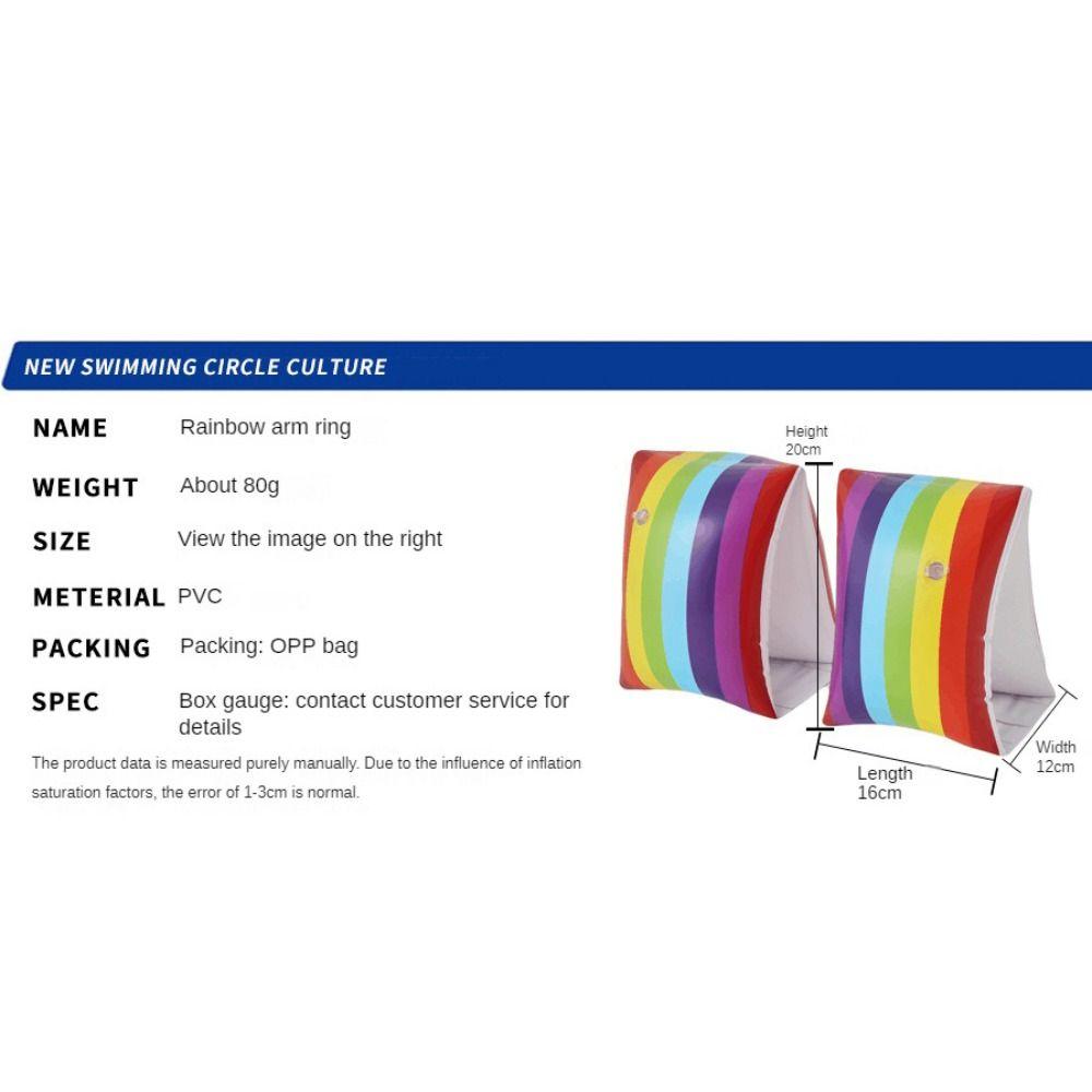 PVC Kids Adult Inflatable Swim Floats Sleeves Buoy Armbands Swimming Arm Ring Arm Bands Floater