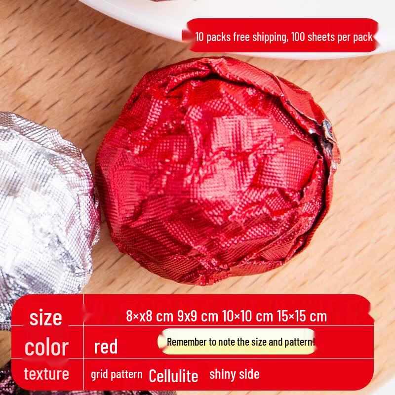 Food Grade Gold Aluminum Foil Packaging Paper