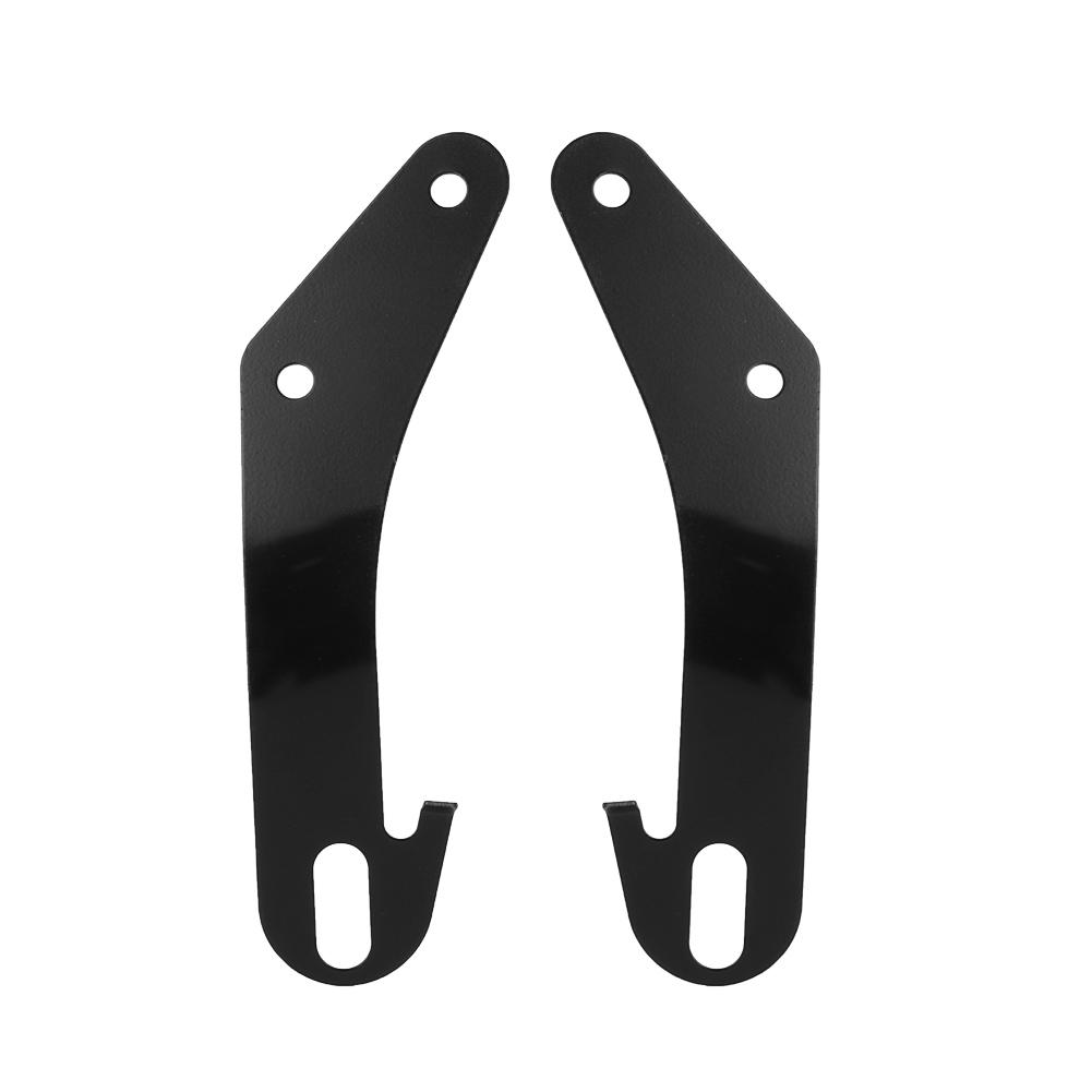 Windscreen Wind Deflector Motorcycle Suits 5 7  Round Headlights Windshield for YAMAHA(White)