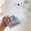 3-inch Small Card Protection Storage Box Desktop Storage Dustproof Box Stationery Material Sorting Box Large Capacity Dustproof