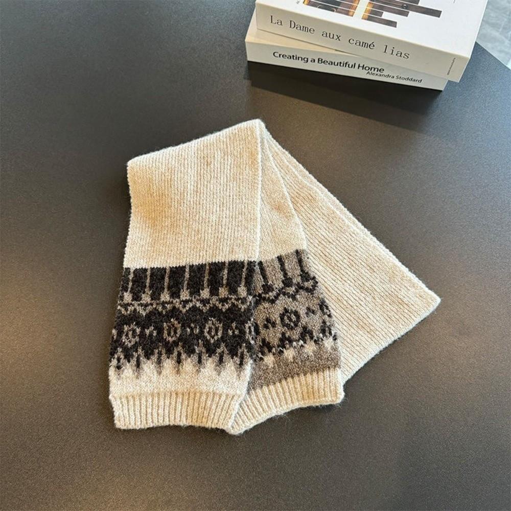 Warm Pullover Cap Windproof Ear Protection Hat New Scarf Hat Set  Autumn and Winter