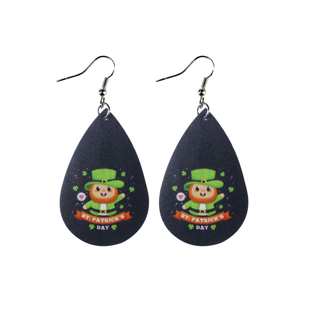 Stylish PU Leather Earrings: Creative Designs & Shapes