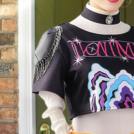 Adult Demon Hunters Costumes for Women Halloween Cosplay Outfit Anime Characters Dress-up Accessory for Movies Fans