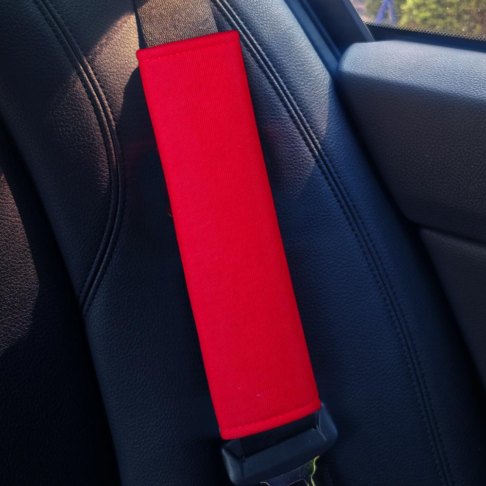 Ice Silk Car Seat Belt with Shoulder Pad - Soft, Anti-Choking, All-Season, Universal Fit