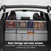 New Auto Storage Organizer Car Trunk Bag Universal Large Capacity Backseat Storage Bag Cargo Mesh Holder Pocket Hanging Bag