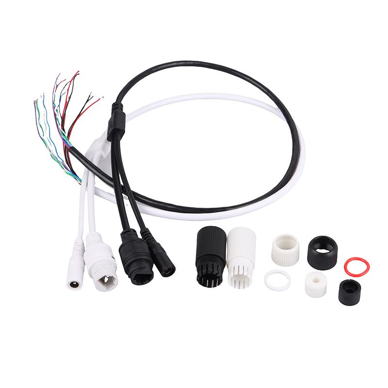 12V Poe Cable With Dc Audio Ip Camera Rj45 Cable Built In Poe Module For Cctv Ip Camera