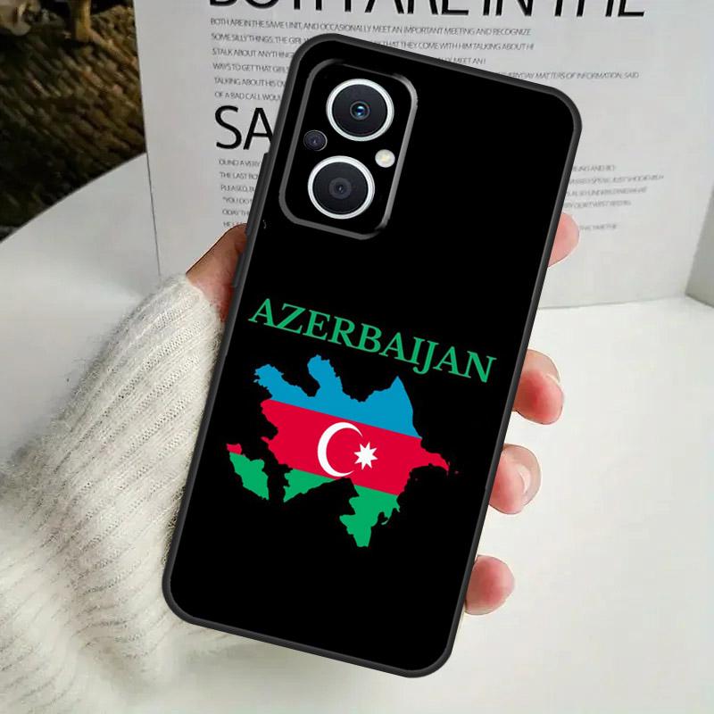 Azerbaijan Flag Phone Case For OPPO Reno 14F 12F 12 11 13 F 10 Pro 8T 7 8 Lite OPPO Find X9 X8 X6 X5 Pro Cover