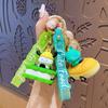 Cartoon Cute Fun Food Car Keychain Student Bag Pendant Fashion Car Key Pendant Small Gift