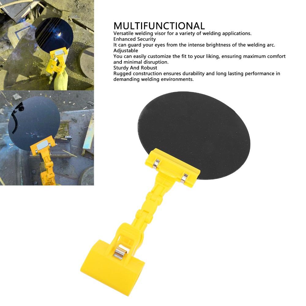 Auto Dimming Welding Blackout Panel Adjustable Clip Welding Mask Welding Visor For DIY Enthusiasts
