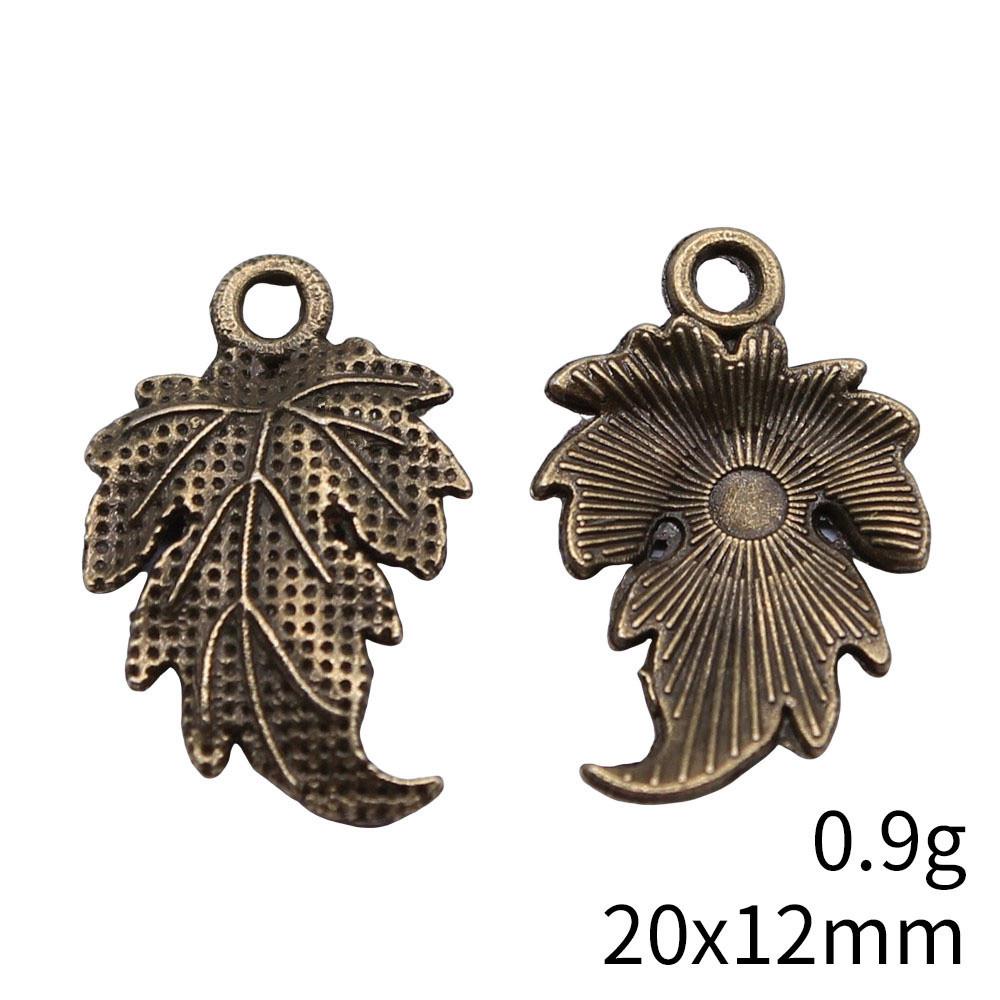 NewArrivals Charm Italian Bracelet Leaf Charms Pendant Women's Clothing Man Pendant