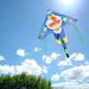 1.2 Meter Children's Curved Edge Kite With High Definition Printing Triangular Kite For Ground Stall And Park