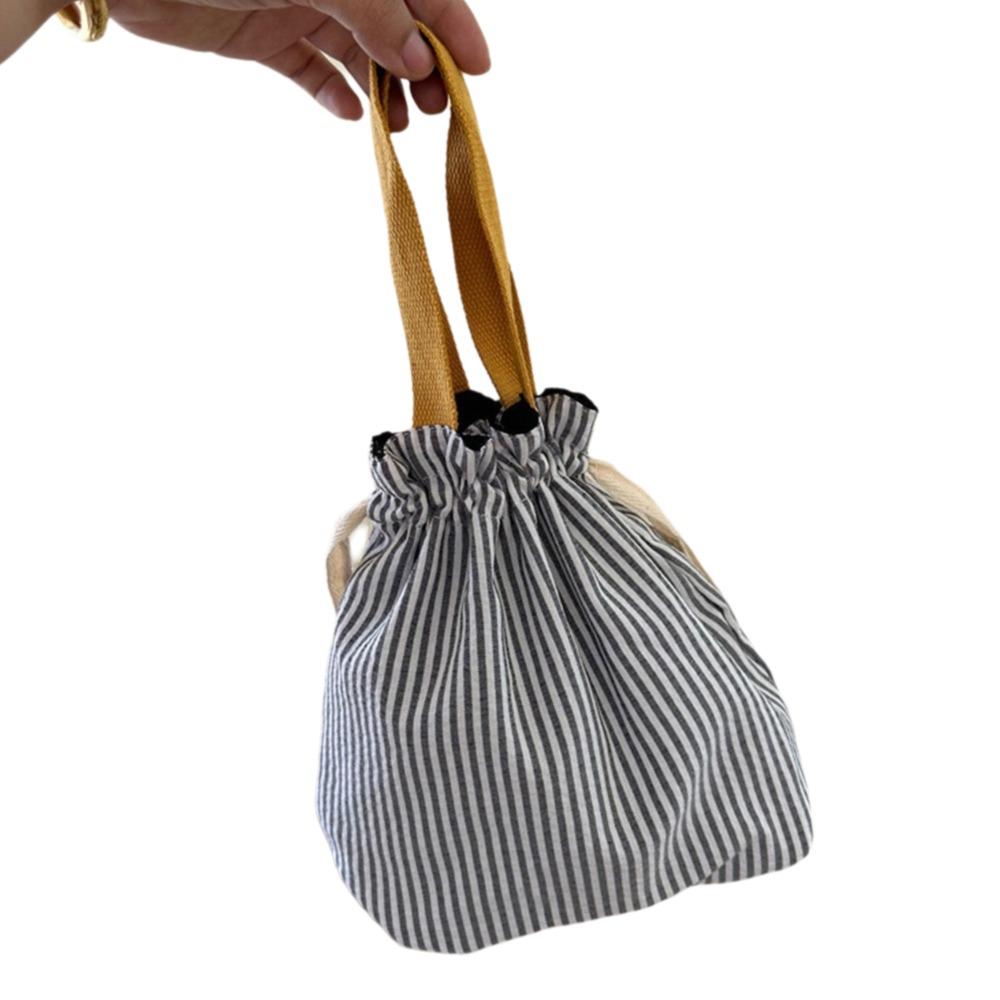 

Portable Cosmetic Storage Pouch Top Handle Travel Bundle Pocket Handheld Coin Purse Small Items серый