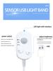 Vortex USB Connected LED Strip Lights with Motion Cool White or Warm White Options Dimmable LED Closet Light Motion Under Cabinet or Bed Strip Light