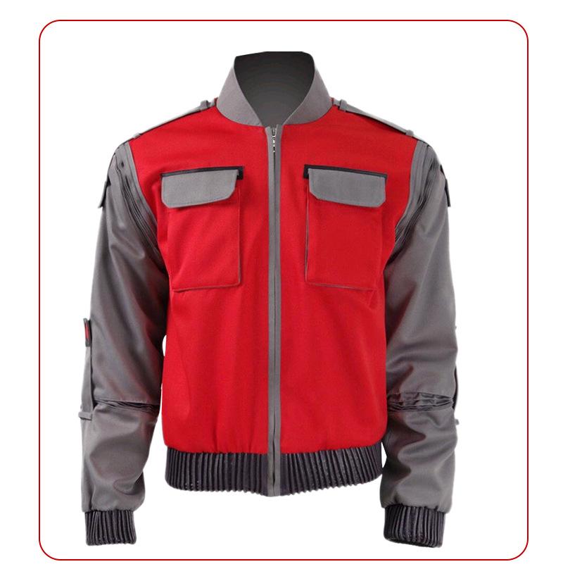 Halloween Back to the Future Marty McFly Cosplay Costume - Character Anime Outfit Available Now XXL