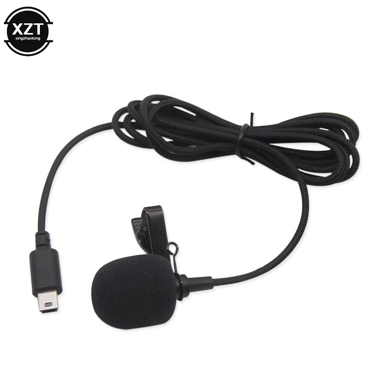 Mini USB Microphone Outdoor Sports DV Lavalier Mini USB External Microphone for GoPro Hero 3 3+ 4 Cameras Accessory 10pin 1.5m