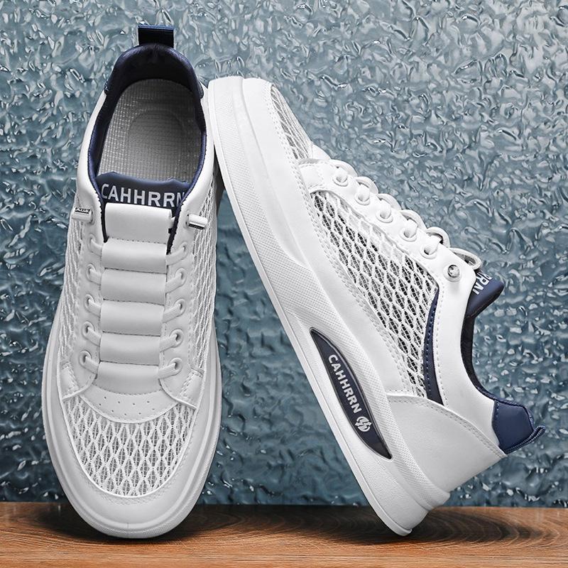 Men's Shoes Spring and Summer New Men's Injection Molding Sports Shoes Breathable Color Matching Fashion Casual Versatile Daily Comfortable Men's Shoe