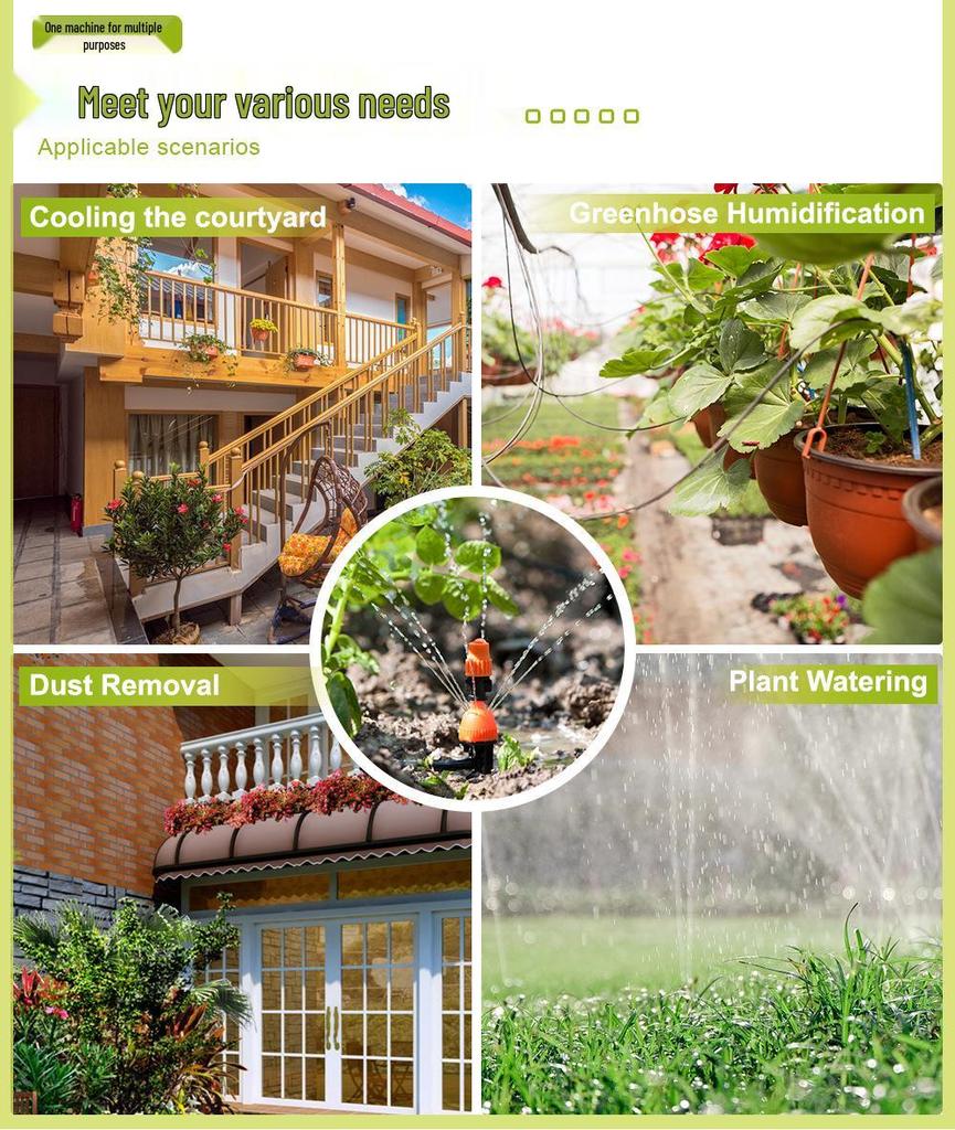 Smart Dual Dial Irrigation Timer - Automatic Home Watering Controller