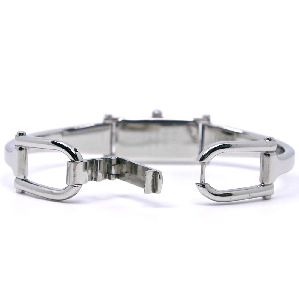 Gucci Watches 1500L SilverDial Stainless Steel Quartz Analog Display Women Used