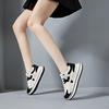 2026Autumn New Sports Shoes Women's Korean Version Fashionable Color Blocked Lace Up Single Shoe Thick Sole Casual Running Shoes