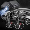 LED Auto Tür Willkommen Laser Projektor Logo Nachtlichter Courtesy Lampe Für Nismo Nissan Qashqai Juke X-Trail Patrol Navara Tiid