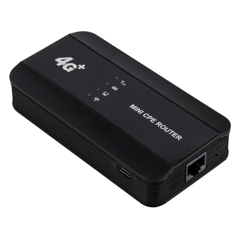 Portable 4G WiFi 6 Router with SIM Card Slot & Ethernet Port for Mexico & Europe