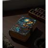 Dragon Leather Journal: Handmade Book of Shadows with Key Lock