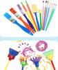 32Pcs Children's Art Painting Sponge Brush Set Early Learning Graffiti Painting Art Supplies