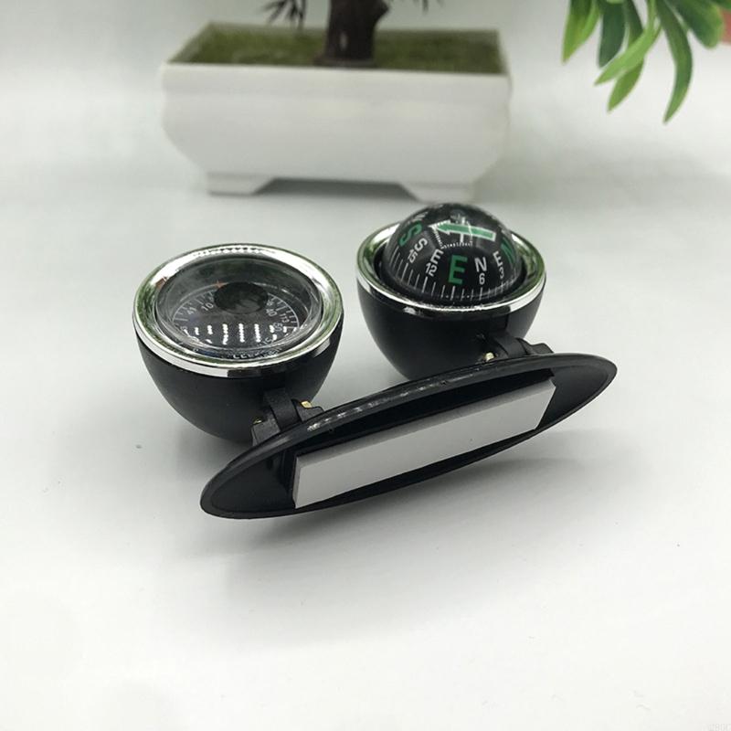 28GC Reliable Car Dashboard Ornament Compasses Thermometers Direction For Enhancing Interior Of Trucks And Offroads Vehicles