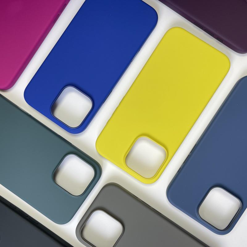 Apple 16 Pro Liquid Animation Silicone Magnetic Phone Case for Pro Max and Plus Models