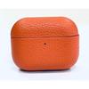 High Quality Lychee Pattern Genuine Leather Earphone Case For Apple AirPods Pro 3 2 AirPods 4 Business Bluetooth Headphone Cover