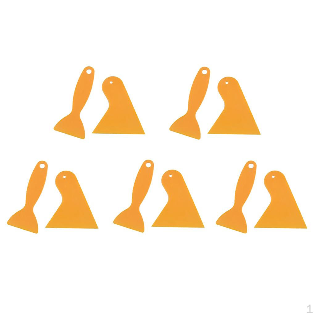 

10 штук Инструменты для тонировки автомобильных стекол Пленка Тонировка Ракель Нанесение Установка