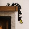 Unique Metal Craft Mouse Door Topper, Funny 6 Mice And Cheese Slice Frame Decor, Punch Free Decoration Cute Rats Wall Art Corner Sign for Living Room,