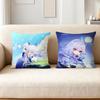 Genshin Impact Skirk Pillow Case Applicable Space For Guest Rooms Interiors Cars Office House Decoration