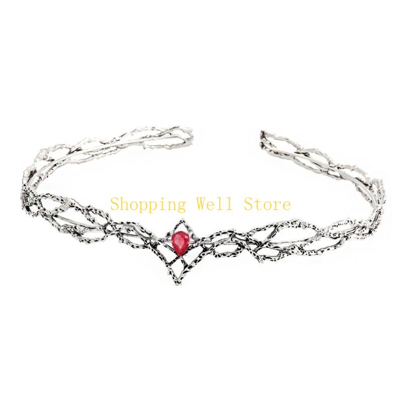 Fashion Elven King Crowns with Stylish Diamonds Adjustables Size Elegant Designs for Parties and Weddings Decoration