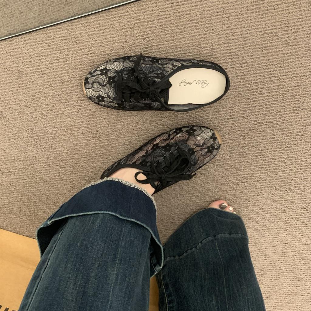 Fashion House Slippers Platform Shoes Woman 2025 Cover Toe Pantofle New Lace-Up Slides Scandals Round Shoes Woman 2025 House Slippers Pl