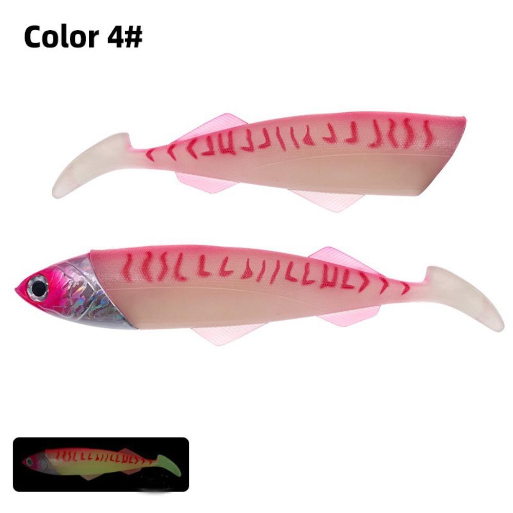 

26cm Length Super Large Soft Bait Luminous Material Luminous Soft Bait Spanish Mackerel Fishing 4#-26cm/415g