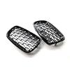 For BMW X5 E70 X6 E71 2007-2013 Front Hood Kidney Bumper Racing Grille Mesh Diamond Style Grill Car Replacement Accessories